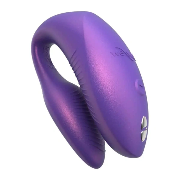 Вибратор для пар We-Vibe Chorus Pro фиолетовый, силикон,4,1