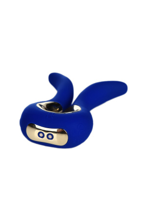 Инновационный вибратор Fun Toys  Gvibe Mini,синий, 10,5 см, Ø 2,0