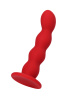 Анальный фаллоимитатор TODO BY TOYFA FAVORITE, силикон, красный, 13 см, Ø 2,8 см