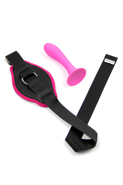 Страпон с креплением на бедро Romfun, фиолетовый